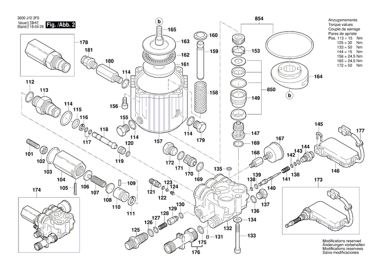 New Genuine Bosch F016L72190 Frame