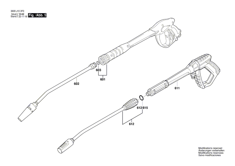 New Genuine Bosch F016L72190 Frame