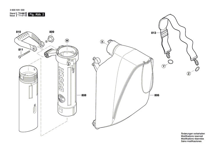 New Genuine Bosch F016L72917 Pad