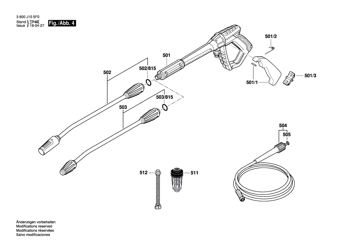 New Genuine Bosch F016L73060 Pump head
