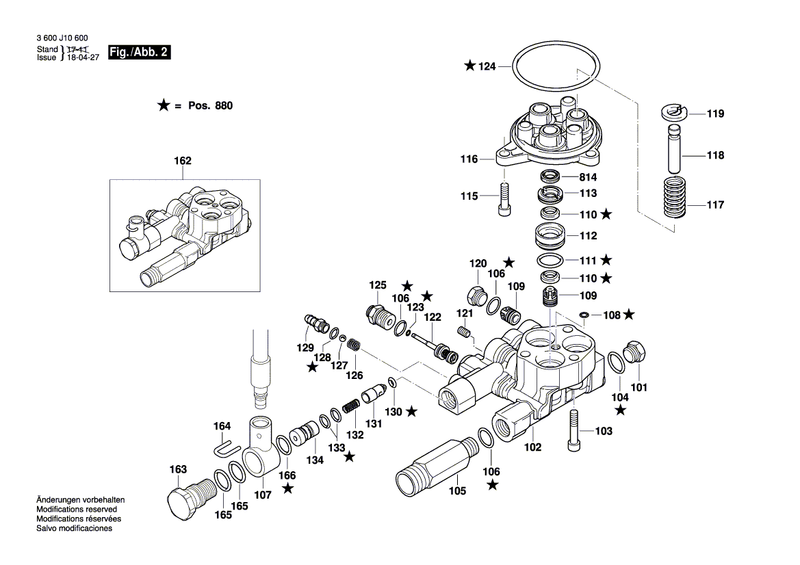 New Genuine Bosch F016L73355 Housing