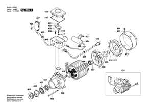 New Genuine Bosch F016L73363 Motor