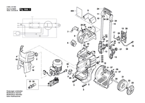 New Genuine Bosch F016L73363 Motor