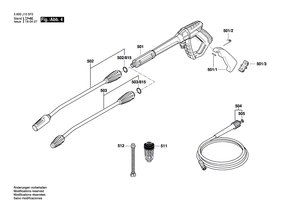 New Genuine Bosch F016L73364 Motor