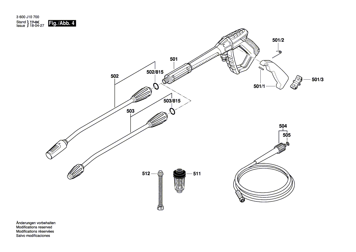 New Genuine Bosch F016L73366 Motor