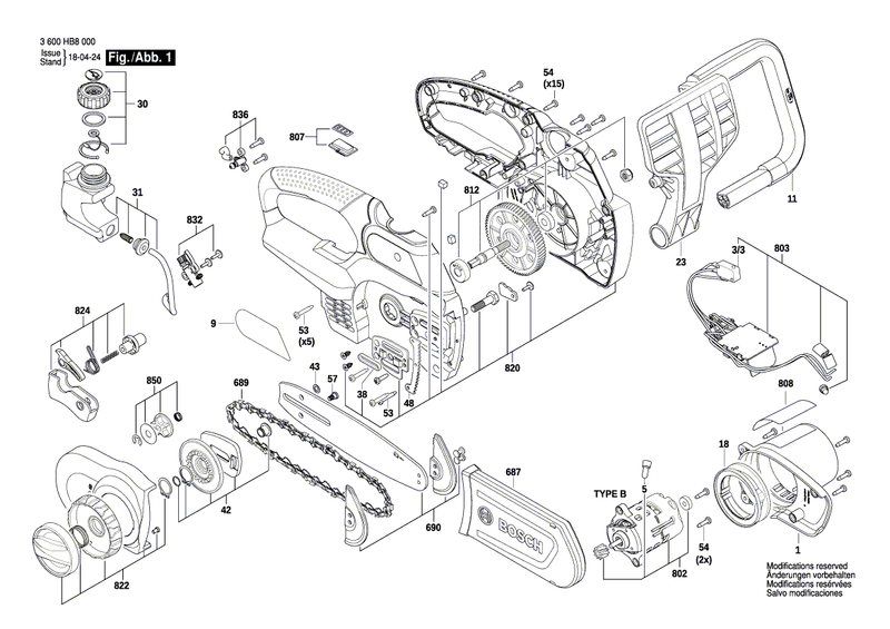 New Genuine Bosch F016L74468 Screw