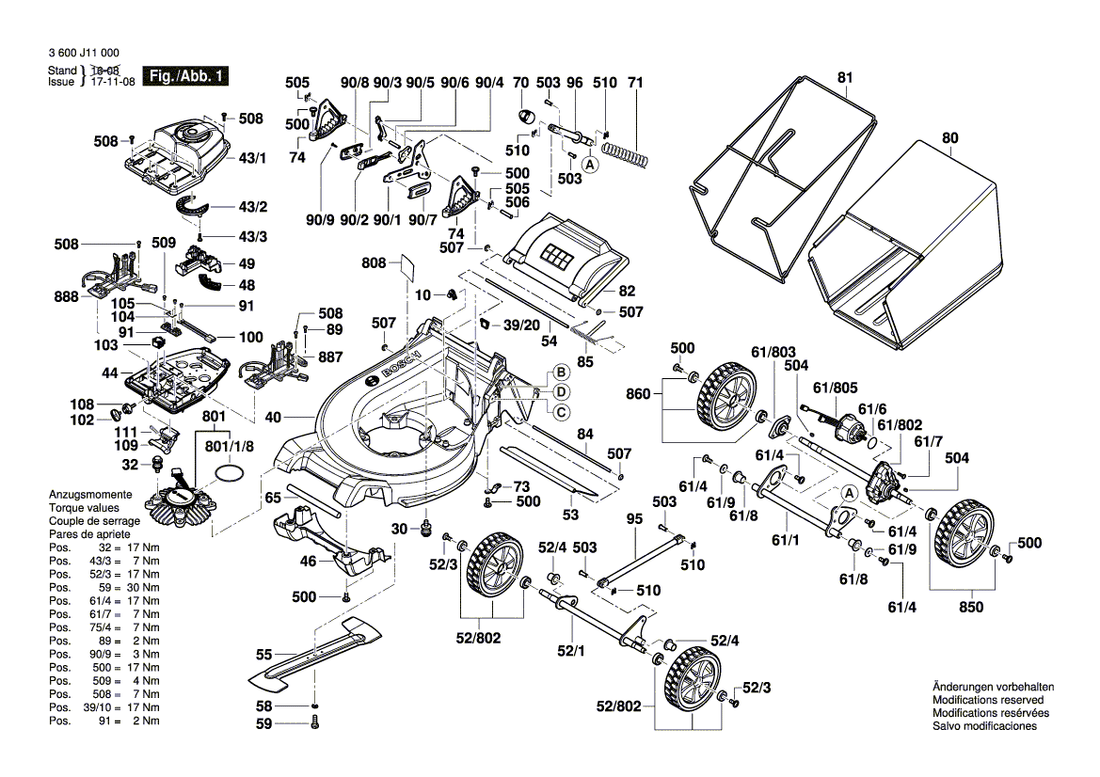 New Genuine Bosch F016L76274 Housing Base