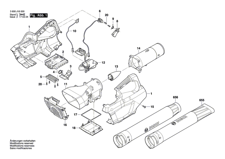 New Genuine Bosch F016L76886 Belt