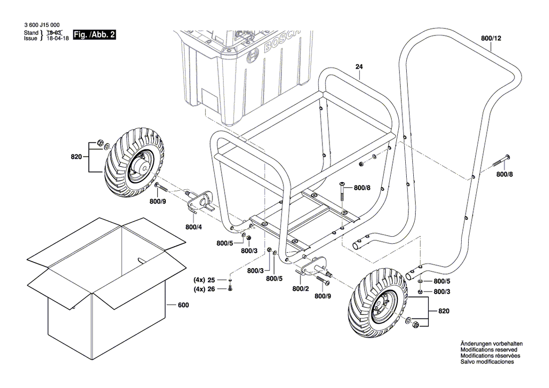 New Genuine Bosch F016L76901 Console