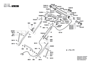 New Genuine Bosch F016L77844 Wiring Harness