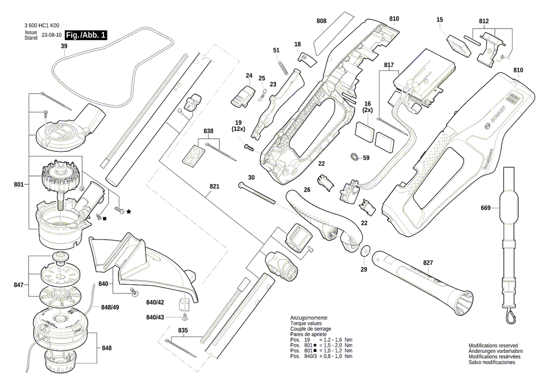 New Genuine Bosch F016L78425 Wire Guide