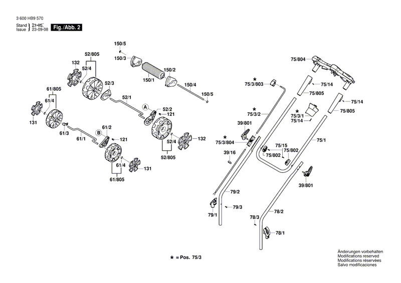 New Genuine Bosch F016L90004 Axle