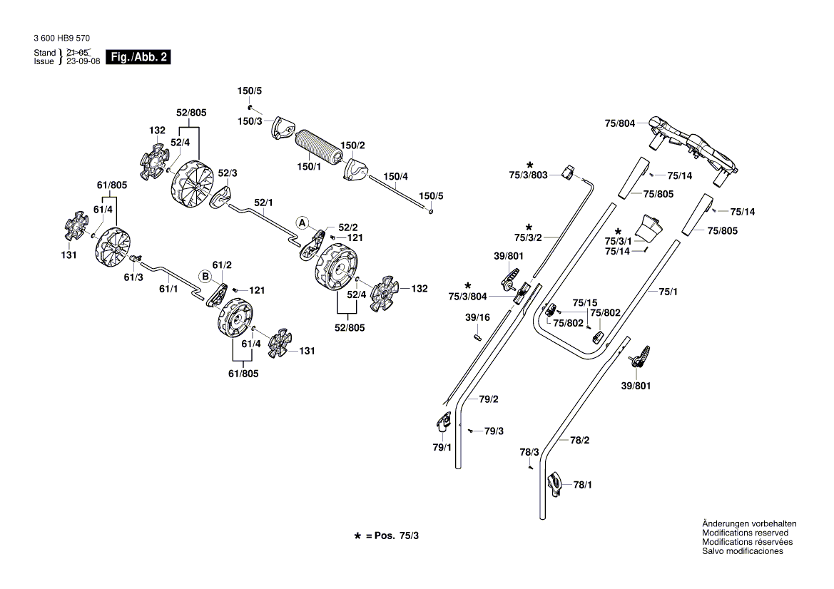 New Genuine Bosch F016L90004 Axle