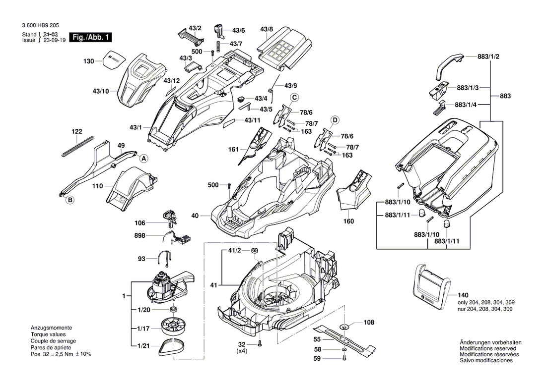 New Genuine Bosch F016L90419 Wire Guide