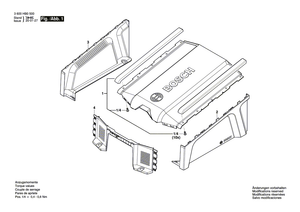 New Genuine Bosch F016L90727 Side Panel