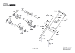 New Genuine Bosch F016L90890 Handle