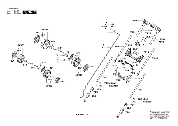 New Genuine Bosch F016L91168 Button Spring