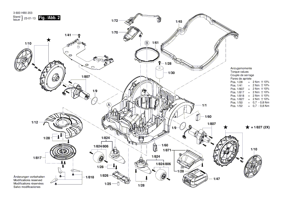 New Genuine Bosch F016L91311 Cover