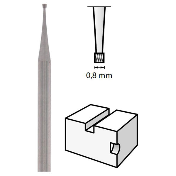 New Genuine Dremel 26150108JA Engraving Cutter 0,8 mm (108) Carving / Engraving