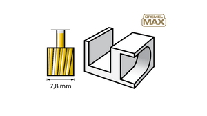 New Genuine Dremel 26150115DM Carving bit ® MAX (115DM) Carving / Engraving