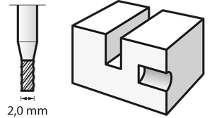 New Genuine Dremel 26150193JA High Speed Cutter 2,0 mm (193) Carving / Engraving