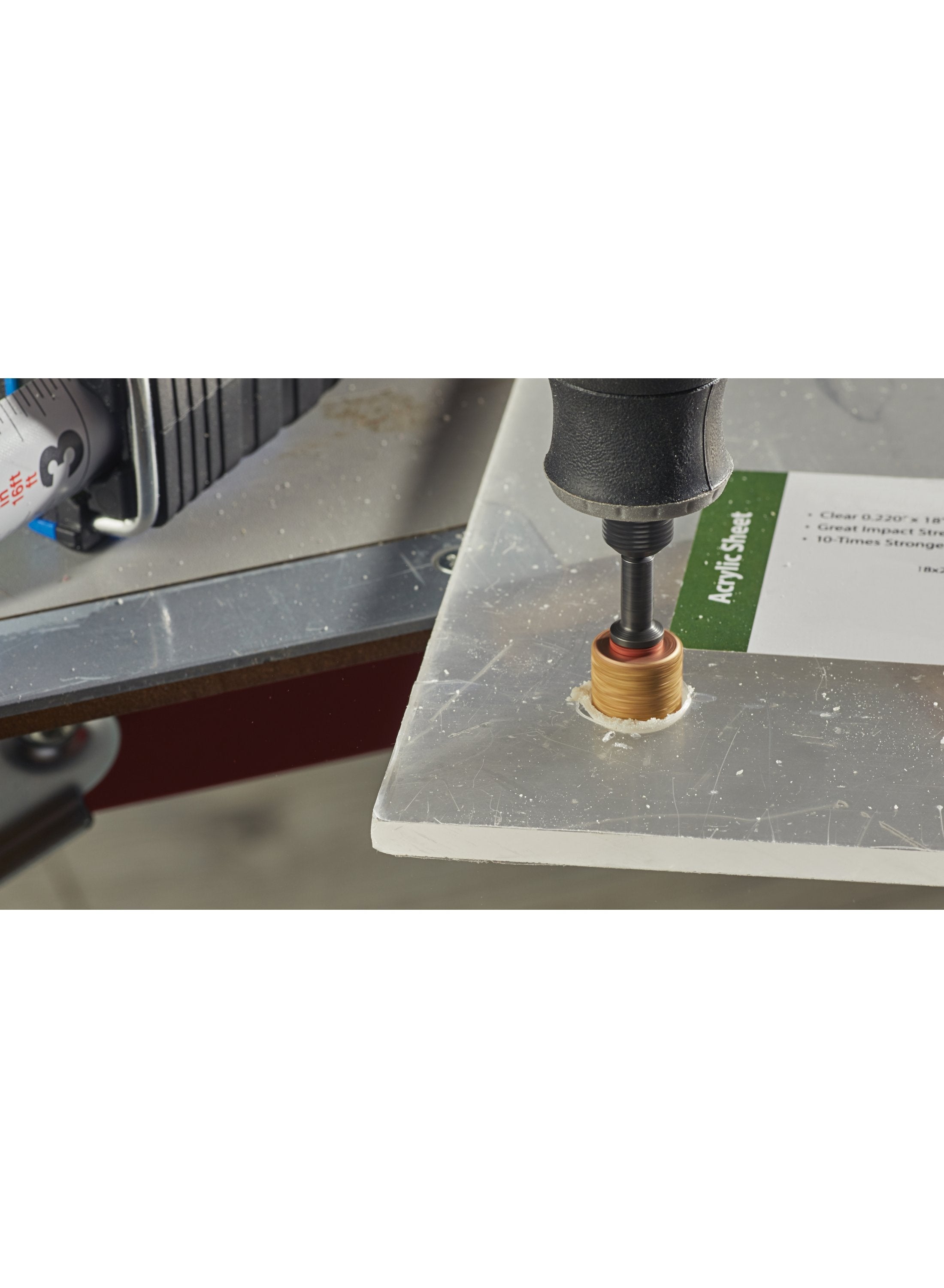 New Genuine Dremel 26150408DM Sanding band and hole drill ® MAX (408DM) Sanding