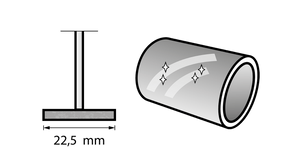 New Genuine Dremel 26150425JA Polishing Wheel 22,5 mm (425) Cleaning / Polishing