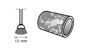 New Genuine Dremel 26150442JA Carbon Steel Brush 13 mm (442) Cleaning /