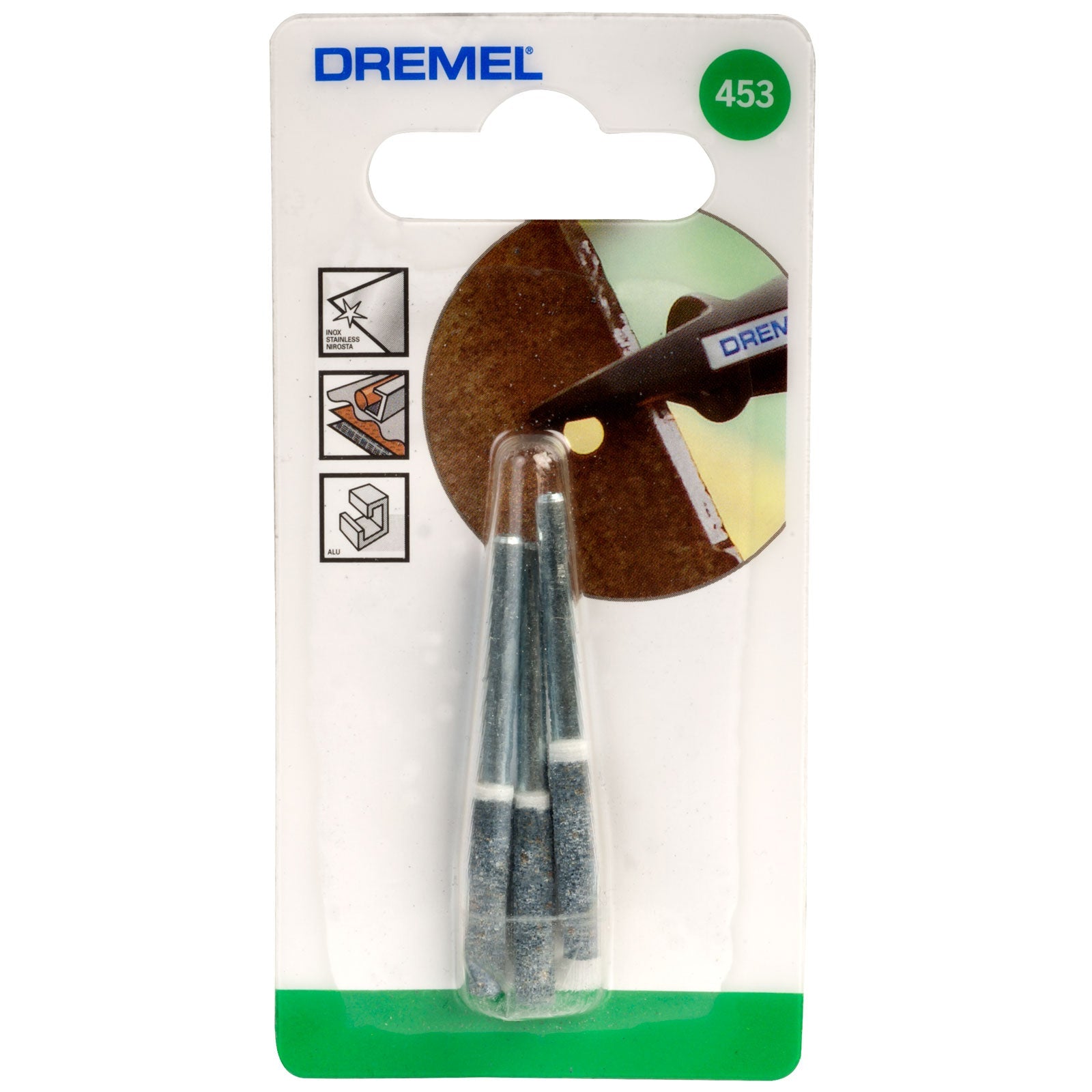 New Genuine Dremel 26150453JA Chainsaw Sharpening Grinding Stone 4 mm (453)