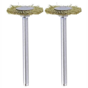 New Genuine Dremel 26150535JA Brass brush 19 mm (535) Cleaning / Polishing