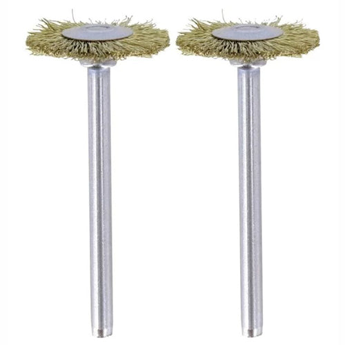 New Genuine Dremel 26150535JA Brass brush 19 mm (535) Cleaning / Polishing