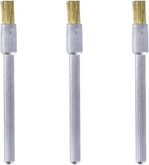 New Genuine Dremel 26150537JA Brass brush 3,2 mm (537) Cleaning / Polishing