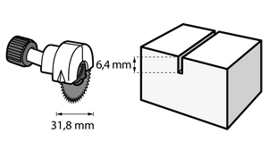New Genuine Dremel 26150546JB Rip/Cross-Cut Blade 31,8 mm (546) Cutting