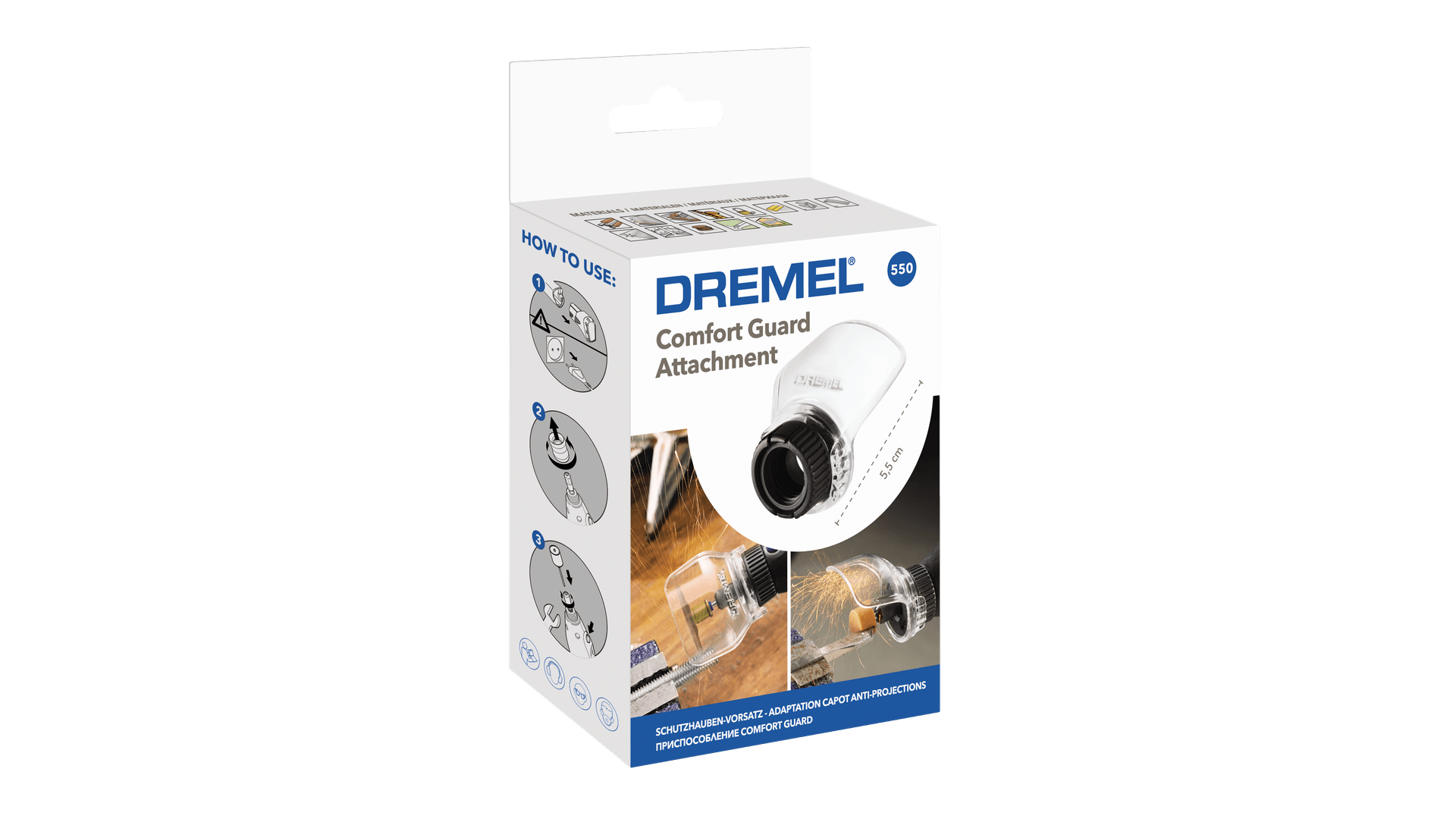 New Genuine Dremel 26150550JB ® Comfort Guard (550(1)) Attachments to Control