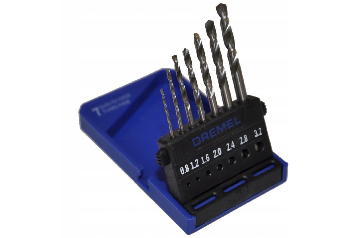 New Genuine Dremel 2615062832 Precision Drill Bit Set (628) Drilling