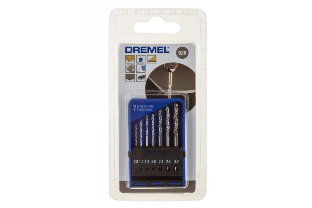 New Genuine Dremel 2615062832 Precision Drill Bit Set (628) Drilling