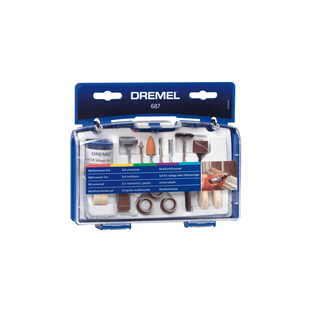 New Genuine Dremel 26150687JA Multipurpose Set (687) Accessory Kits