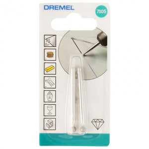 New Genuine Dremel 26157105JA Diamond Wheel Point 4,4 mm (7105) Carving /