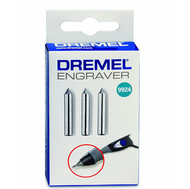 New Genuine Dremel 26159924JA Carbide Engraving Tips (9924) Engraver