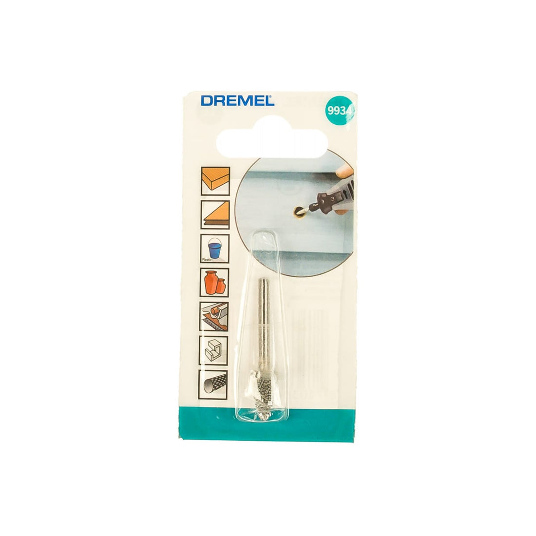 New Genuine Dremel 2615993432 Structured Tooth Tungsten Carbide Cutter coned