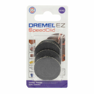 New Genuine Dremel 2615S411JA ® EZ SpeedClic: Sanding Discs (SC411) Sanding