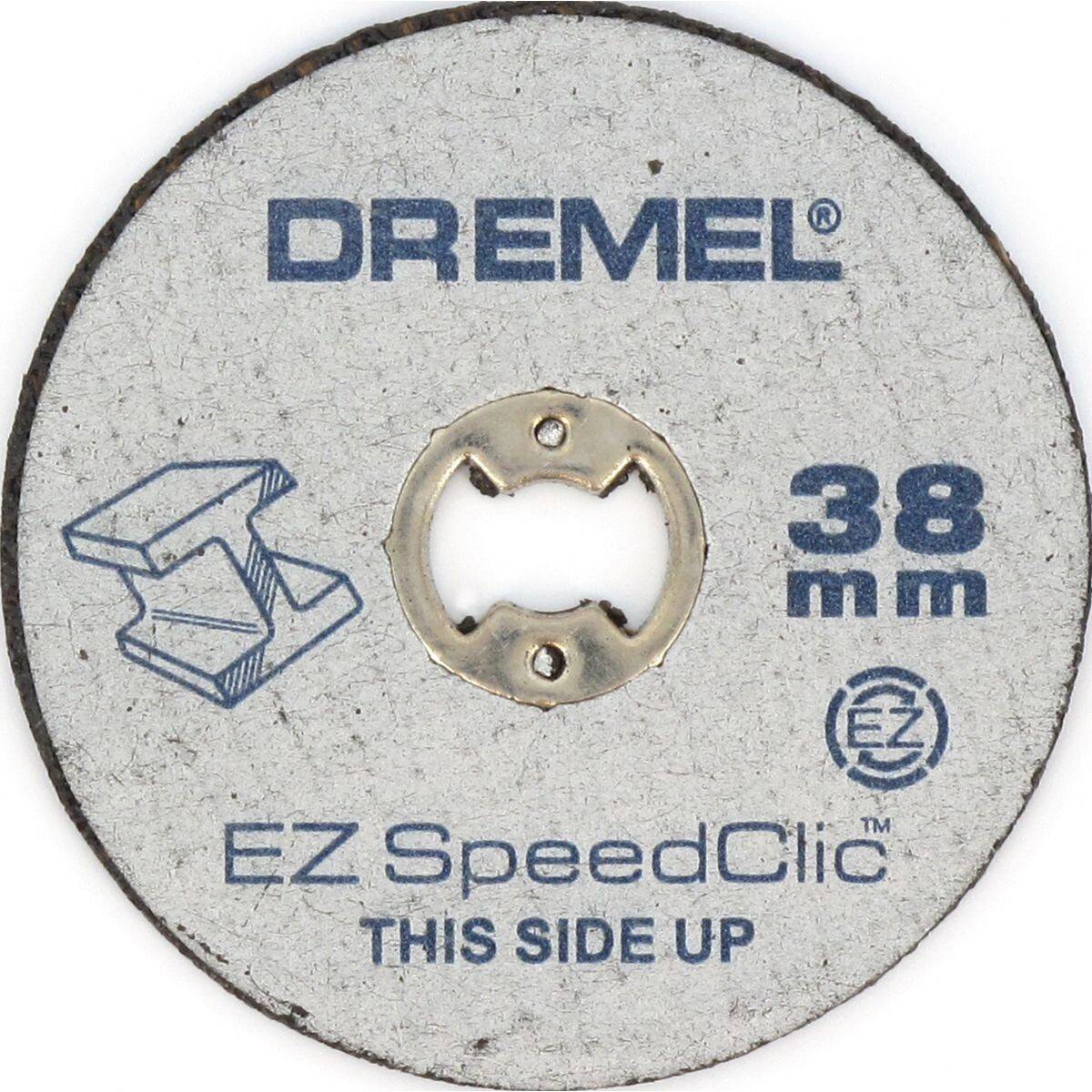 New Genuine Dremel 2615S456JC ® EZ SpeedClic: Metal Cutting Wheels 5-Pack.
