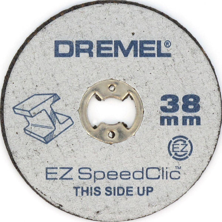 New Genuine Dremel 2615S456JC ® EZ SpeedClic: Metal Cutting Wheels 5-Pack.