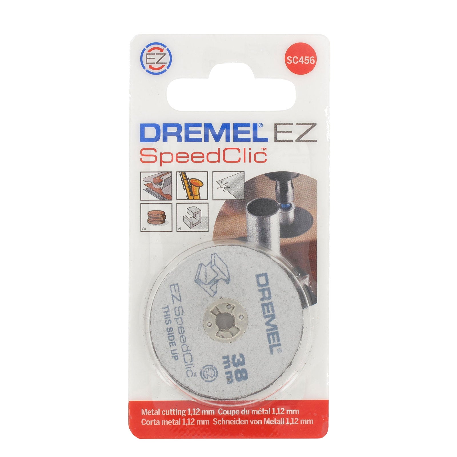 New Genuine Dremel 2615S456JC ® EZ SpeedClic: Metal Cutting Wheels 5-Pack.