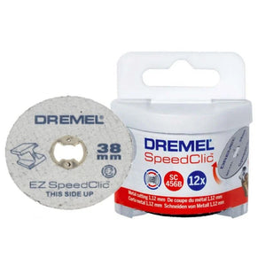 New Genuine Dremel 2615S456JD ® EZ SpeedClic: Metal Cutting Wheels 12-Pack.