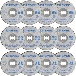 New Genuine Dremel 2615S456JD ® EZ SpeedClic: Metal Cutting Wheels 12-Pack.