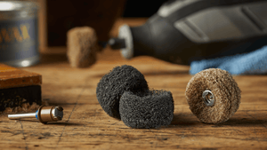 New Genuine Dremel 2615S511DM Finishing Abrasive Buffs 180 & 280 grit ® MAX EZ