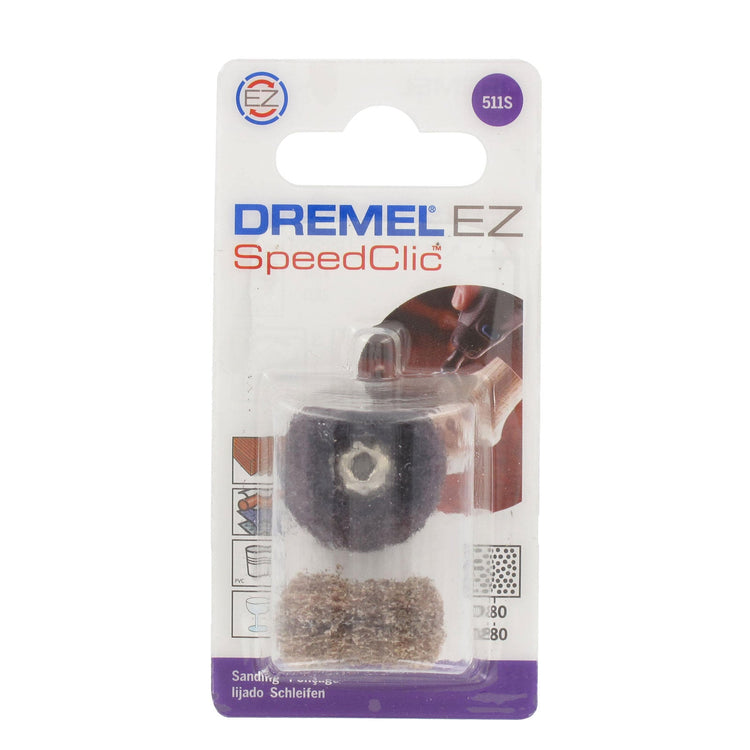 New Genuine Dremel 2615S511JA ® EZ SpeedClic: Finishing Abrasive Buffs 180 &