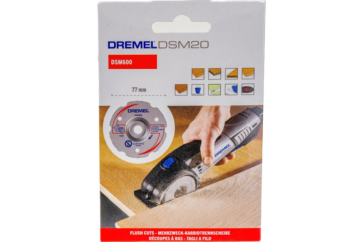 New Genuine Dremel 2615S600JB ® DSM20 Multipurpose Carbide Flush Cutting Wheel