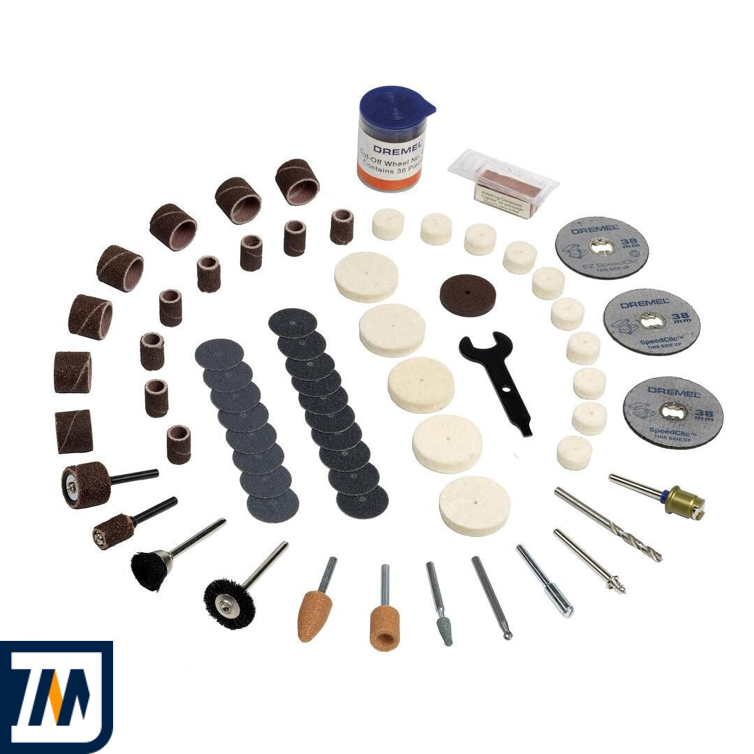 New Genuine Dremel 2615S723JA 100 pieces ® Multipurpose Accessory Set (723)